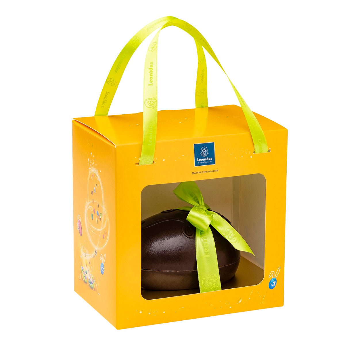 
                  
                    Size 1 - Leonidas Chocolate Easter Egg in Gift Box + 8 Mini Eggs
                  
                