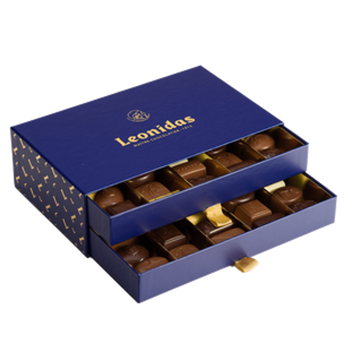 Leonidas Double Drawers Cabinet Chocolate Box