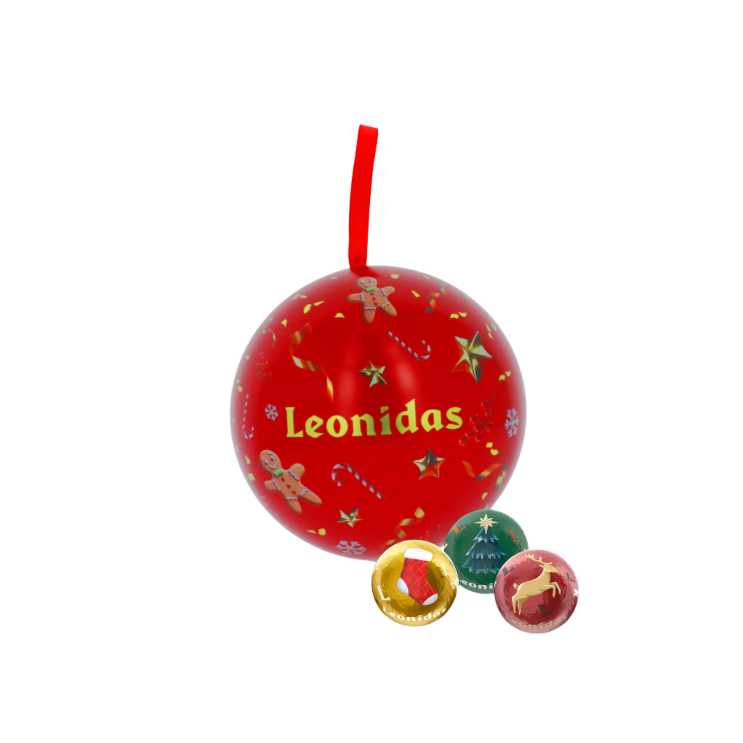 Christmas Bauble with 20 Christmas Chocolate Balls