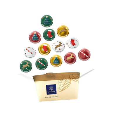 Choose your own 40 Christmas Balls in Ballotin - leonidasbrighton.co.uk - BYOB