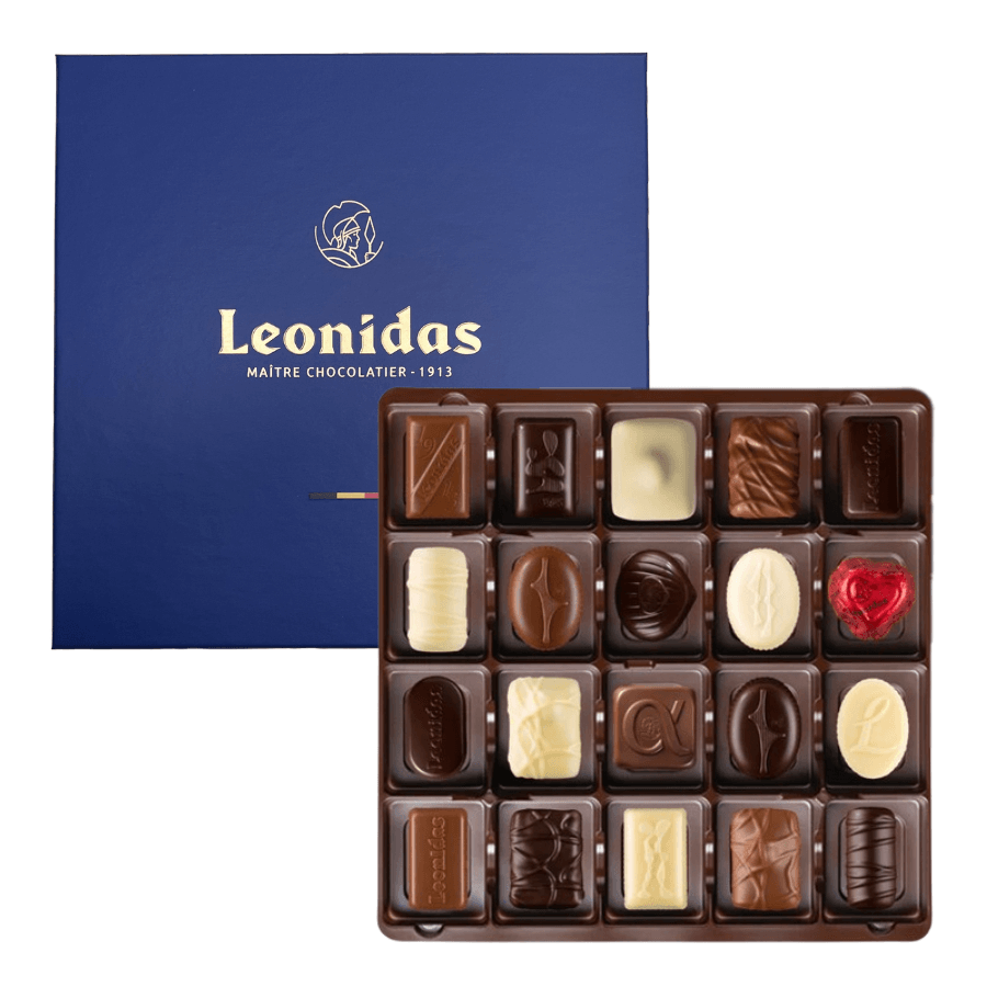 Leonidas Mix Heritage Box 20 Chocolates - leonidasbrighton.co.uk - Leonidas Brighton