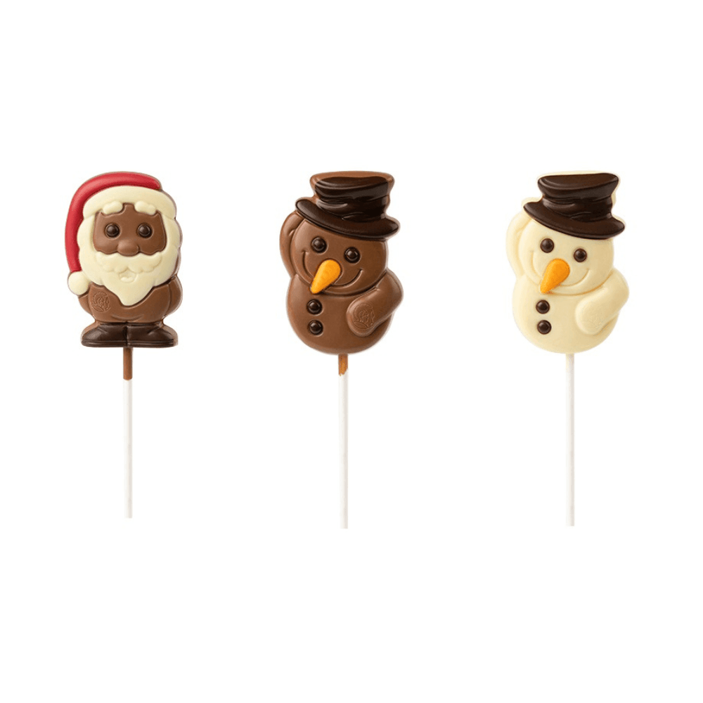 3 Lollipop Chocolate Figures - leonidasbrighton.co.uk - Leonidas Brighton