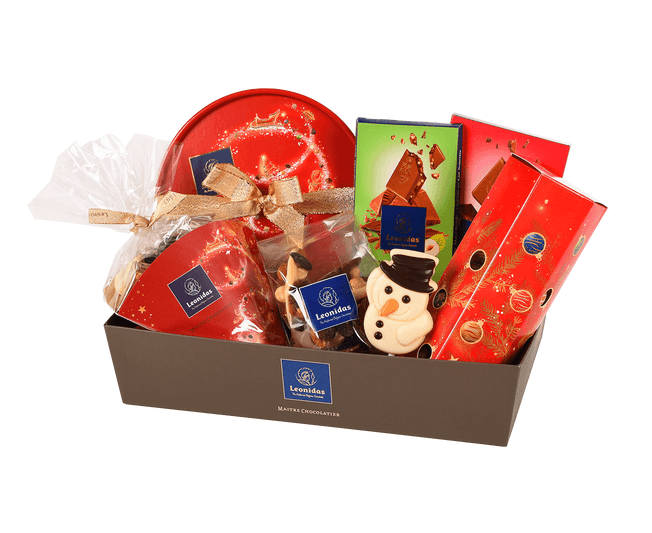 Leonidas Festive Chocolate Hamper - leonidasbrighton.co.uk - Leonidas Brighton