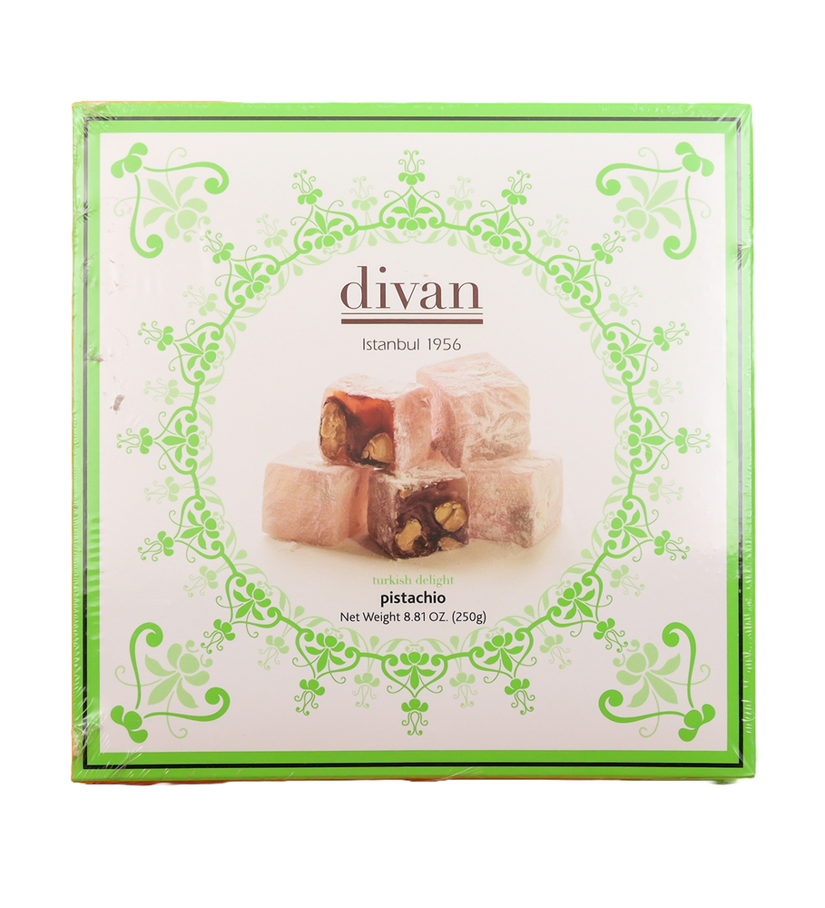 
                  
                    Divan Turkish Delights - Pistachio in a cardboard box
                  
                