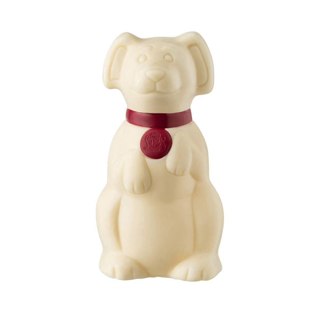 Dog Chocolate Figure 50g. with 4 Christmas Chocolate Balls - leonidasbrighton.co.uk - Leonidas Brighton