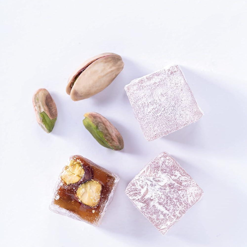 
                      
                        Divan Turkish Delight Double Roasted Pistachio Selcuk Collection 500 gr. - leonidasbrighton.co.uk - Leonidas Brighton
                      
                    