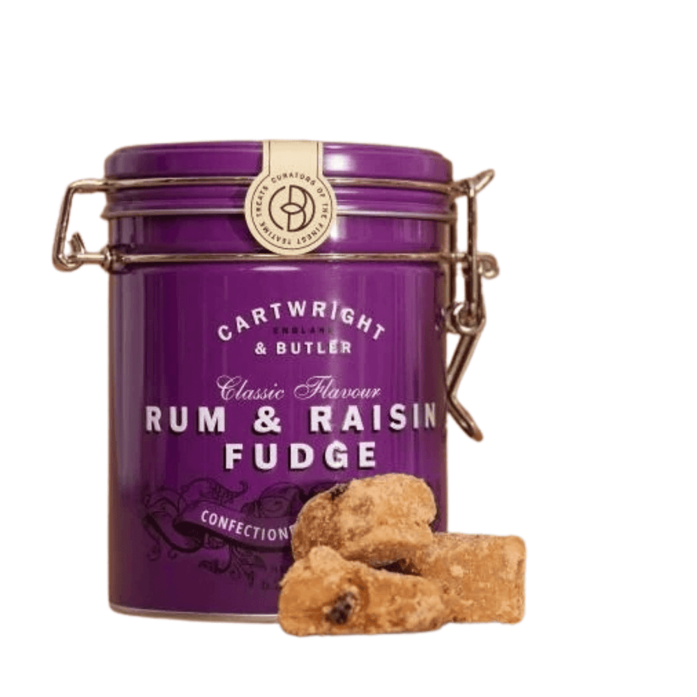 Cartwright & Butler Rum & Raisin Fudge Tin