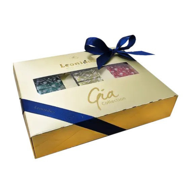Golden Box Gia 36 Chocolates Gianduja Giamanda Giantina – Leonidas Brighton