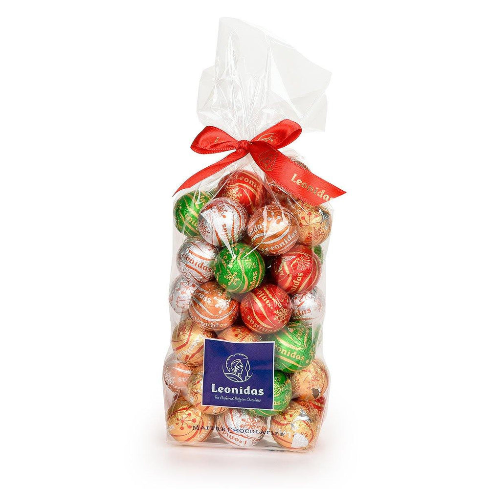 Christmas Chocolate Balls in a Cello Bag - 3 sizes available