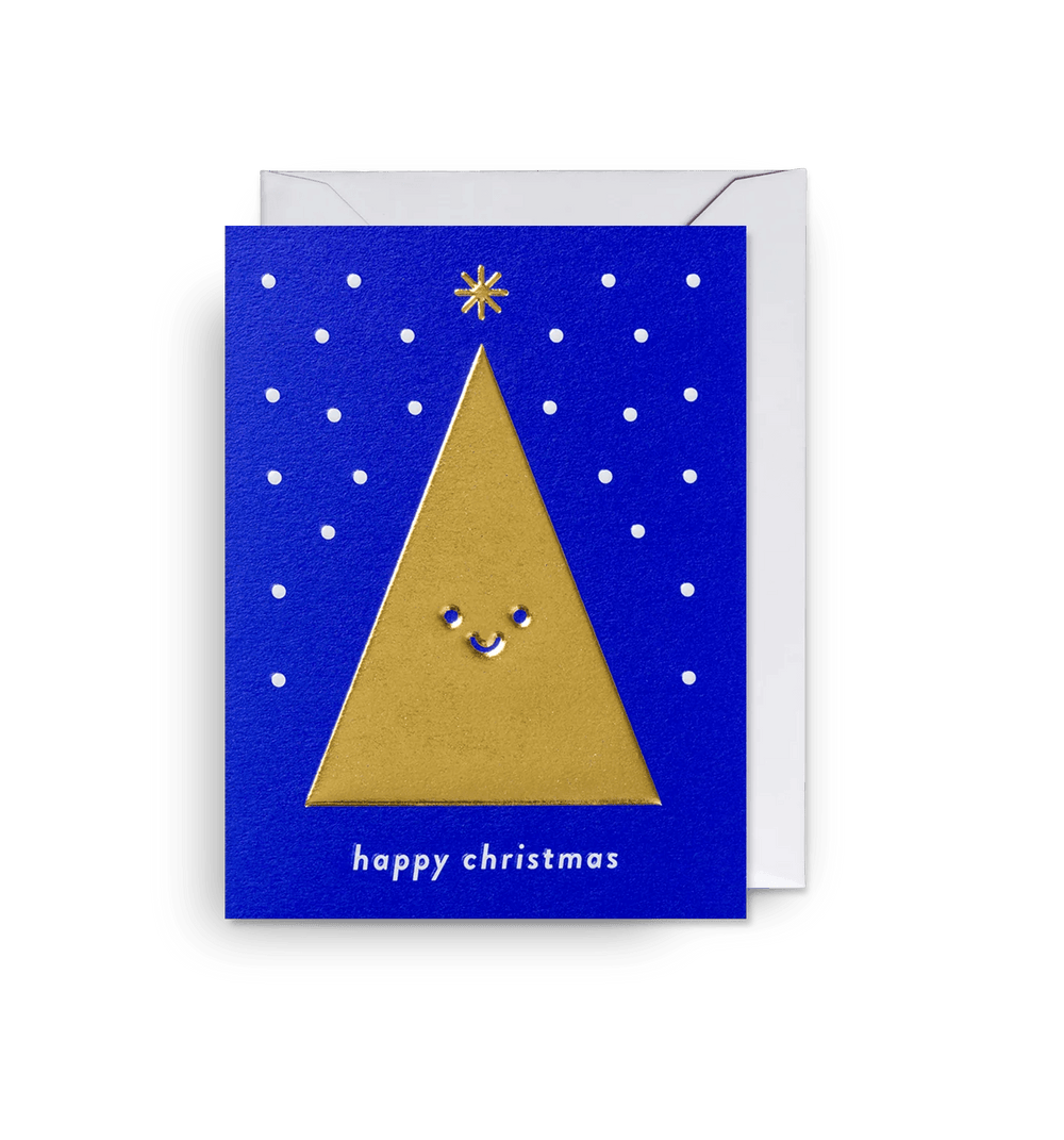 'Happy Christmas' Greeting Card - leonidasbrighton.co.uk - Leonidas Brighton