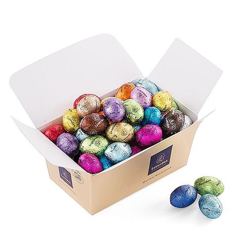 ASSORTMENT Mini Easter Eggs in Ballotin Box by weight - www.chocolateorders.com - Leonidas Brighton