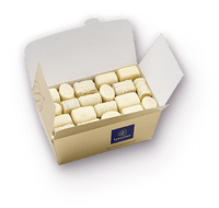 White Chocolates Ballotin Box - 60 Chocolates - leonidasbrighton.co.uk - Leonidas Brighton