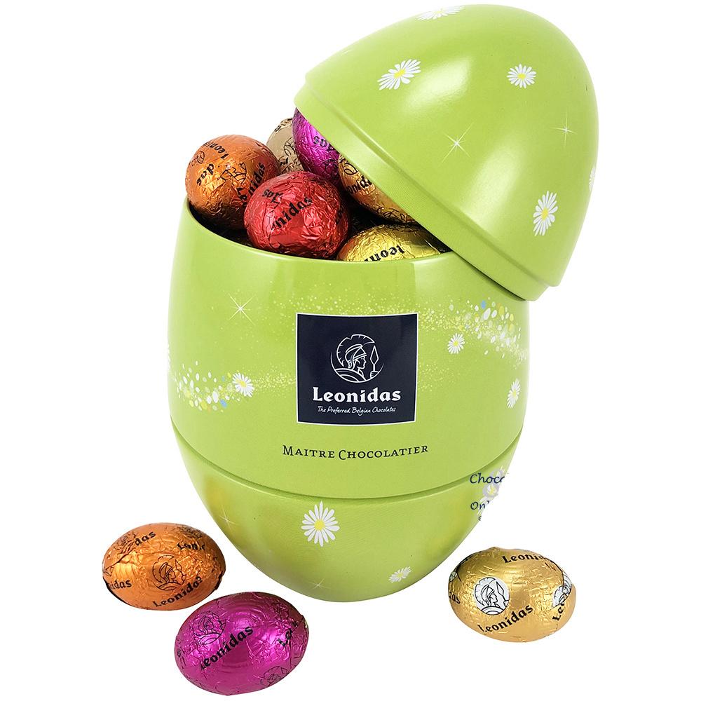 
                  
                    Egg-Shaped Easter Tin - www.chocolateorders.com
                  
                