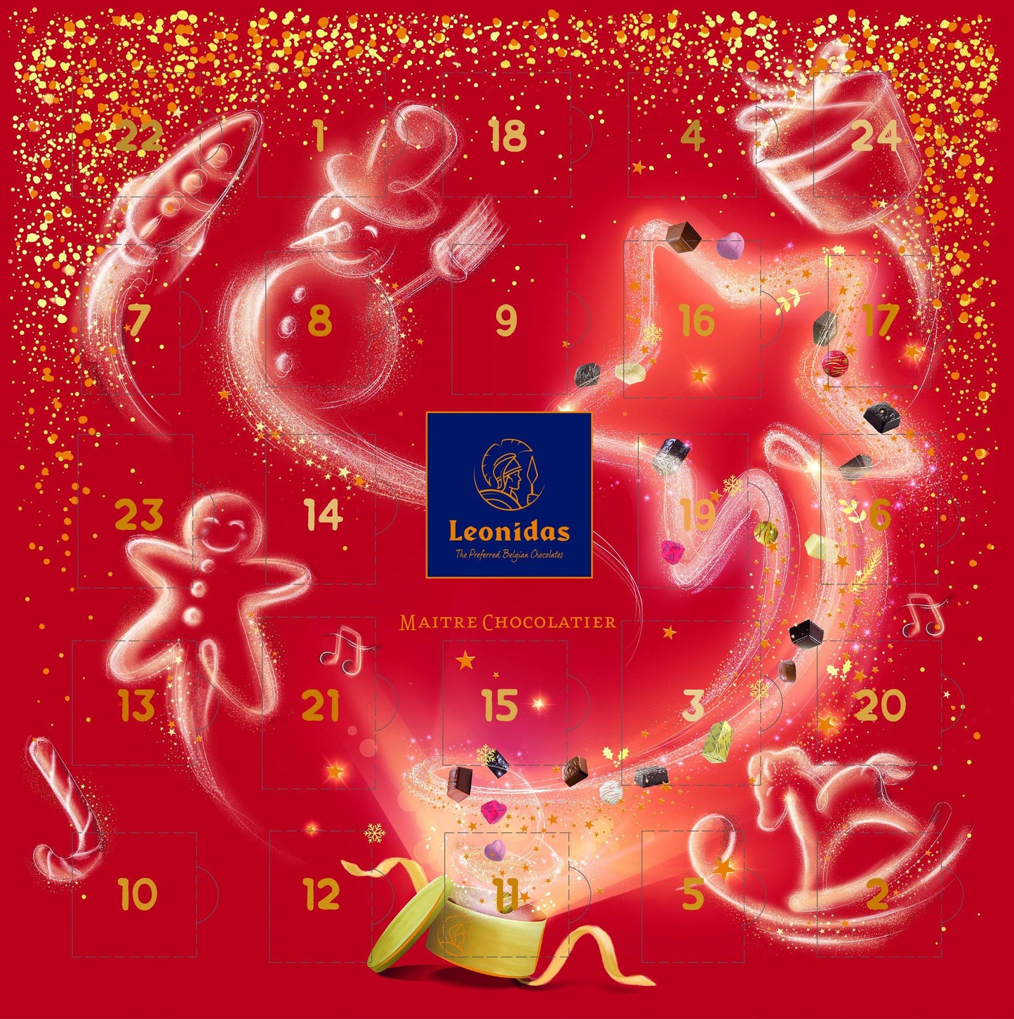 Leonidas-Christmas-Advent-Calendar - www.chocolateorders.com-Leonidas-Official-Store-UK-Leonidas-Brighton