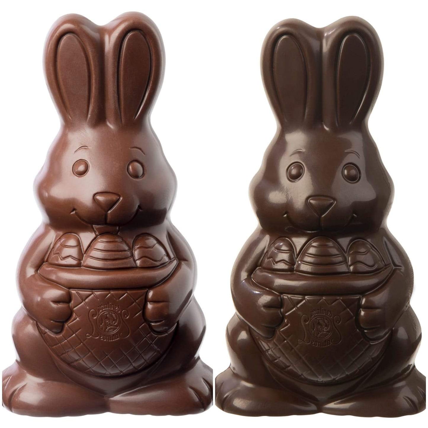 Medium Easter Rabbit + 4 mini eggs - www.chocolateorders.com