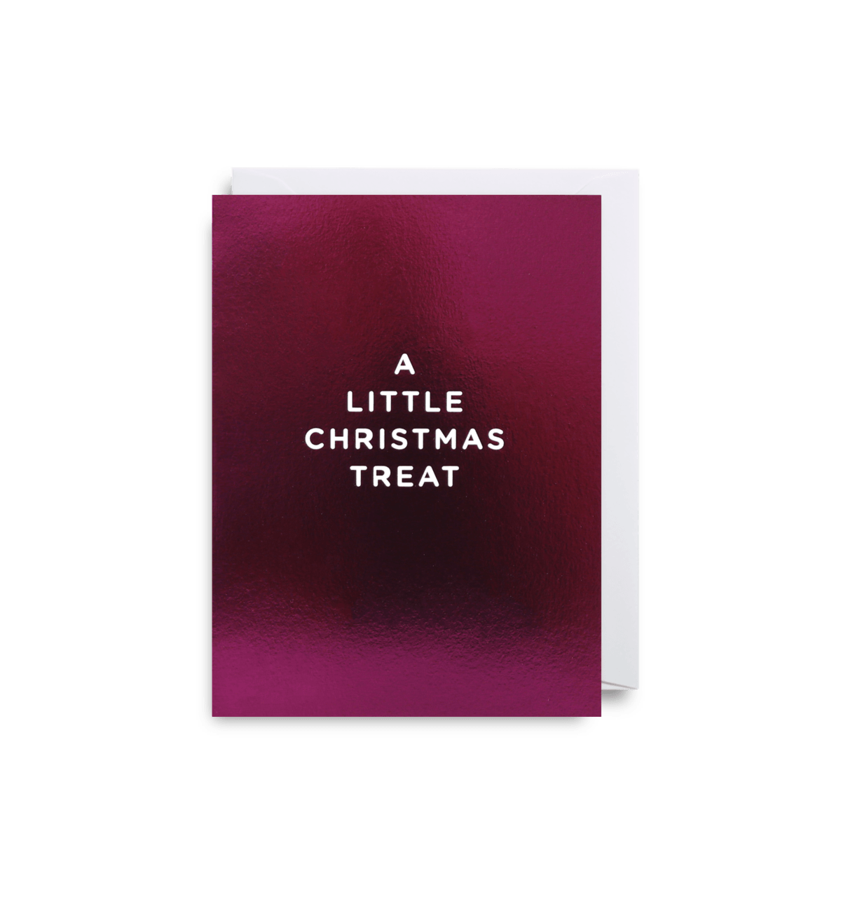 ' A Little Christmas Treat' Greeting Card - leonidasbrighton.co.uk - Leonidas Brighton