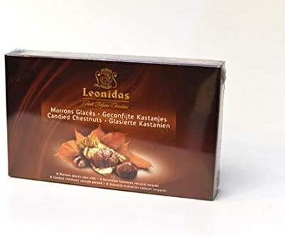 Candied Chesnut (Marron Glace) Box of 8 pieces - leonidasbrighton.co.uk - Leonidas Brighton