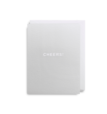'Cheers' Greeting Card - leonidasbrighton.co.uk - Leonidas Brighton