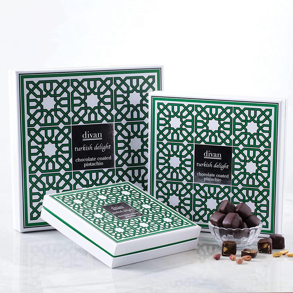 
                      
                        Divan Luxury Turkish Delights - Chocolate Coated Pistachio - leonidasbrighton.co.uk - Leonidas Brighton
                      
                    