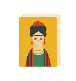 'Frida' Greeting Card - leonidasbrighton.co.uk - Leonidas Brighton