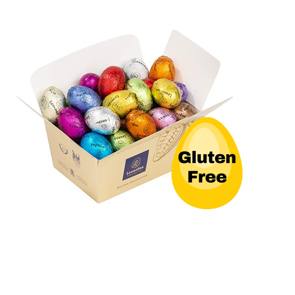 GLUTEN FREE Mini Easter Eggs in Ballotin Box by weight - www.chocolateorders.com