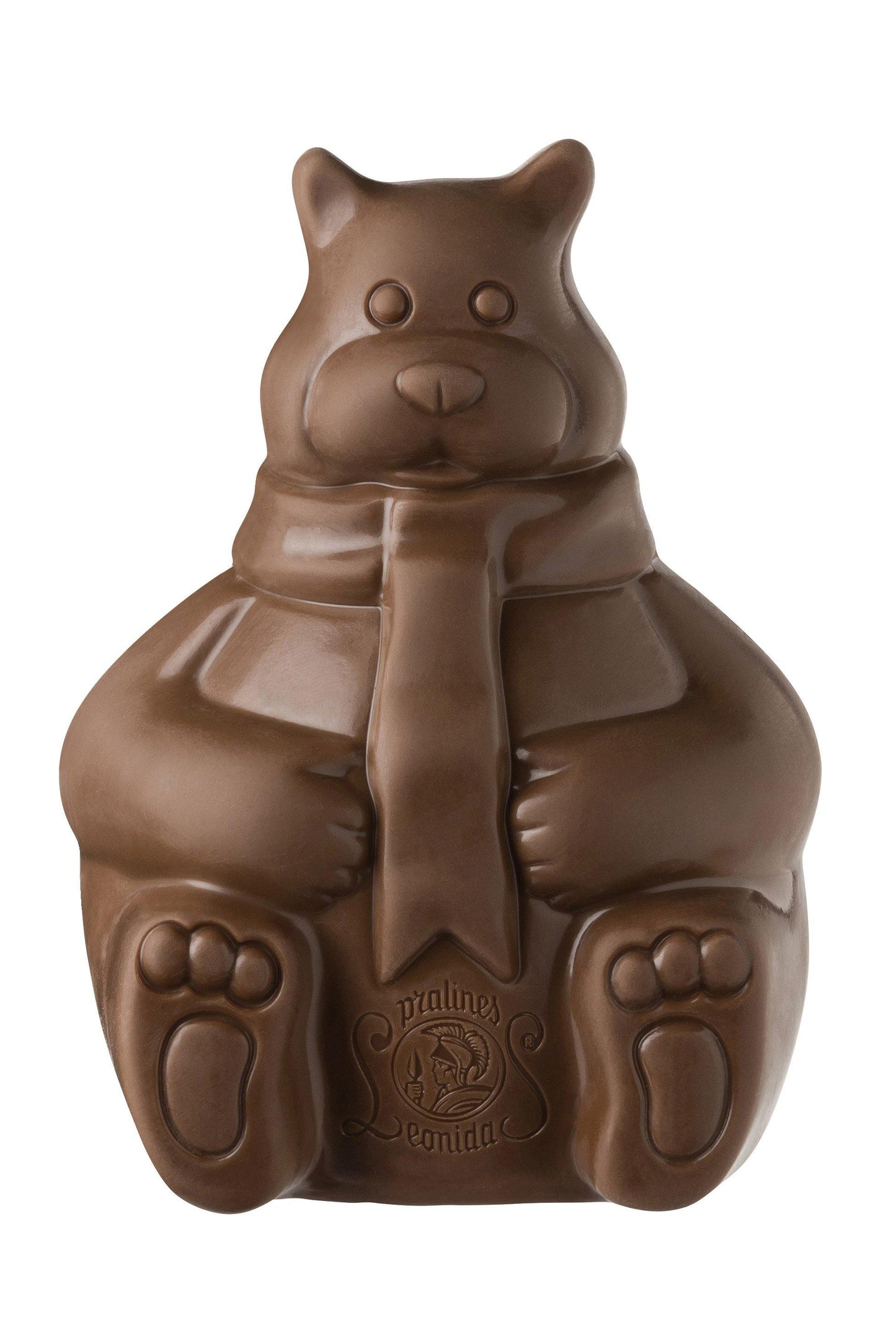 Large Teddy Bear Chocolate Figure 250g - leonidasbrighton.co.uk - Leonidas Brighton