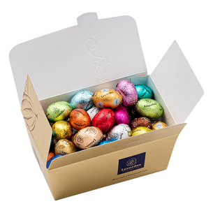 
                  
                    Leonidas ASSORTMENT Mini Easter Egg Chocolates in Ballotin Box by weight
                  
                