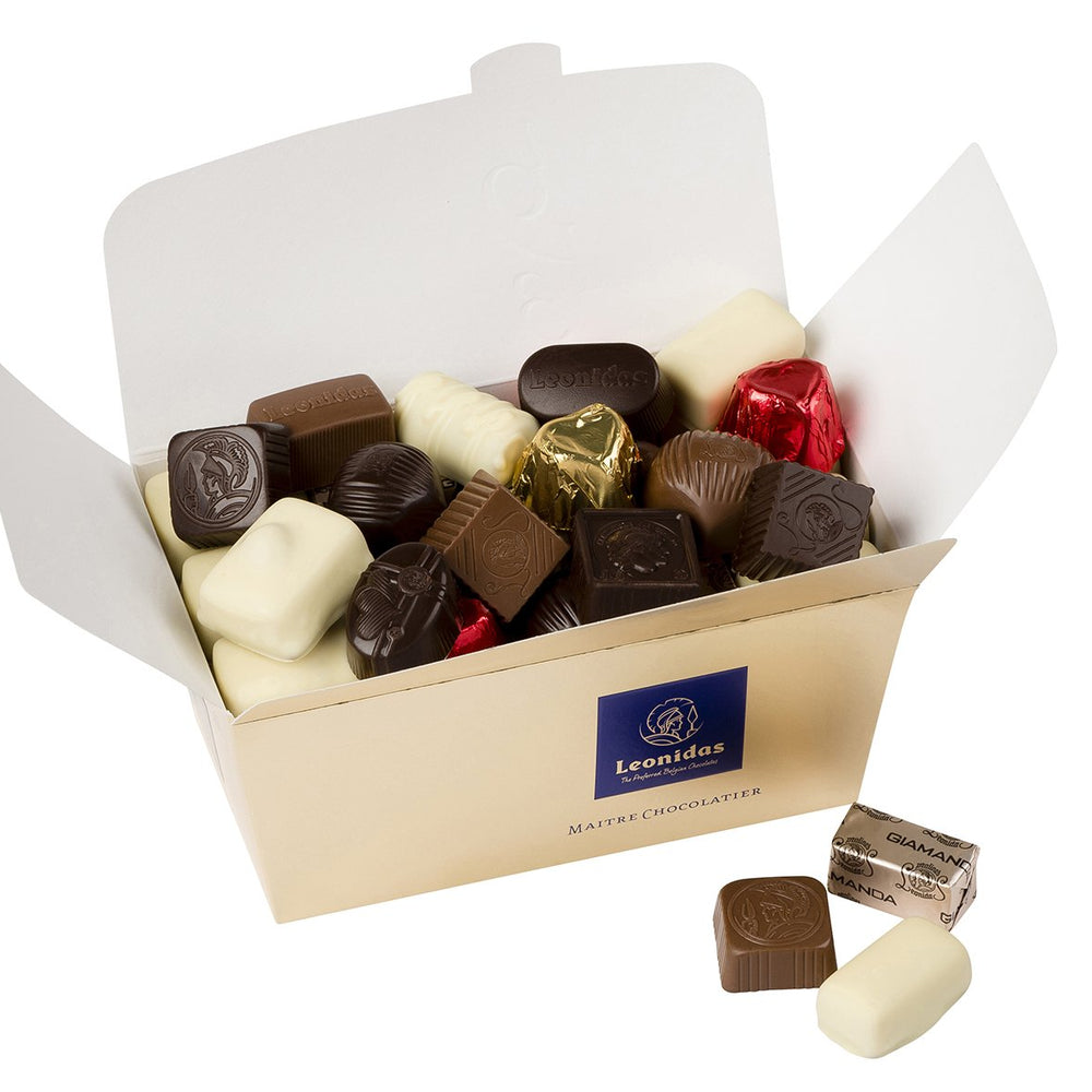 1 kg Chocolate ASSORTMENT Leonidas Blissful Ballotin Box - leonidasbrighton.co.uk - Leonidas Brighton