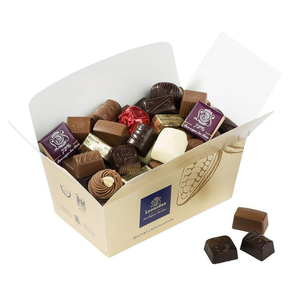
                  
                    Leonidas Belgian Chocolates, 250g (Small) Ballotin, Fresh Milk/ White/ Dark Chocolates, Luxury Assorted Gift Box - leonidasbrighton.co.uk - Leonidas Brighton
                  
                
