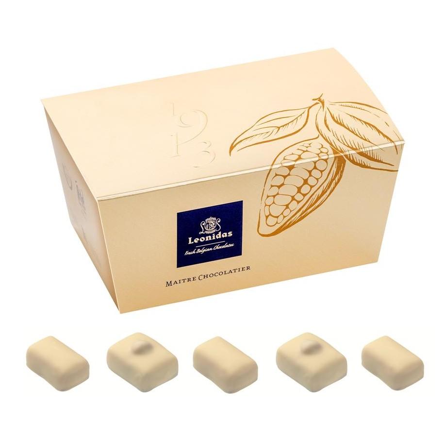 
                  
                    Manon White Hazelnut & Manon White Ballotin Box by weight - leonidasbrighton.co.uk - Leonidas Brighton
                  
                