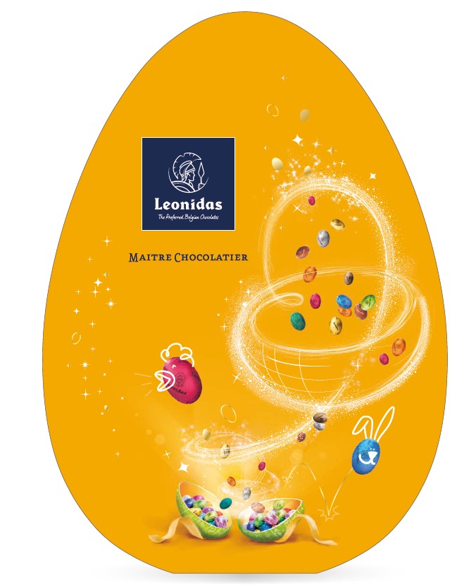 
                  
                    Leonidas Belgian Chocolates, 30 Mini Easter Eggs in Egg-Shaped Box - www.chocolateorders.com
                  
                