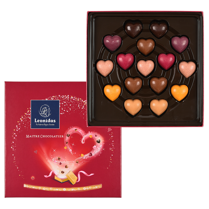 
                      
                        Valentine's Gift Box with Heart Chocolates - leonidasbrighton.co.uk - Leonidas Brighton
                      
                    