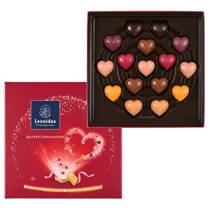 
                  
                    Valentine's Gift Box with Heart Chocolates - leonidasbrighton.co.uk - Leonidas Brighton
                  
                