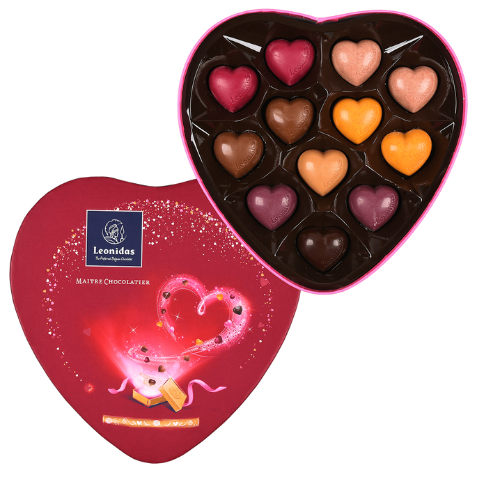 Valentine's Heart Gift Box - leonidasbrighton.co.uk - Leonidas Brighton
